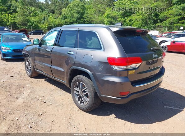 1C4RJEBGXKC689722 2019 JEEP GRAND CHEROKEE Gray Հետևի ձախ