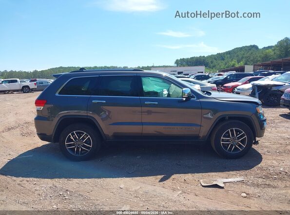 1C4RJEBGXKC689722 2019 JEEP GRAND CHEROKEE Gray Սարքավորումների վահանակի տեսք