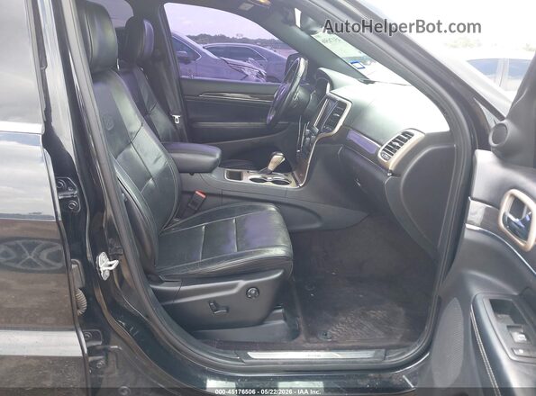 1C4RJECG5GC351876 2016 JEEP GRAND CHEROKEE Black წინა სალონის ხედი