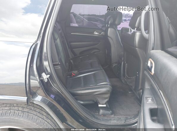1C4RJECG5GC351876 2016 JEEP GRAND CHEROKEE Black VIN კოდის სტიკერის ხედი