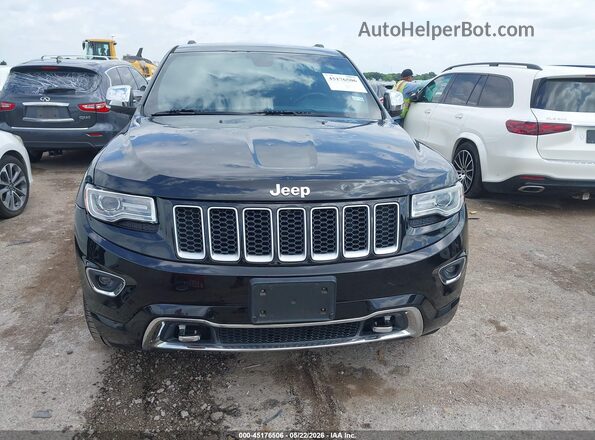 1C4RJECG5GC351876 2016 JEEP GRAND CHEROKEE Black ხელსაწყოთა პანელის ხედი