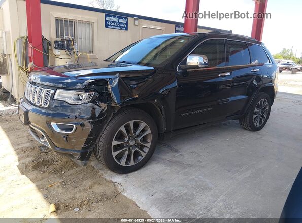 1C4RJECG7HC965538 2017 JEEP GRAND CHEROKEE Черный Передняя левая четверть
