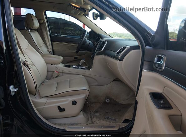 1C4RJECG7HC965538 2017 JEEP GRAND CHEROKEE Черный Вид салона спереди