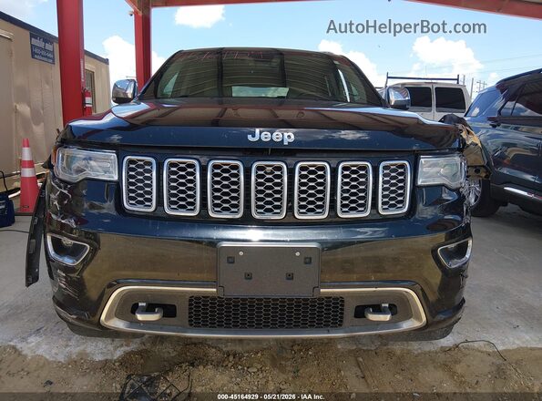 1C4RJECG7HC965538 2017 JEEP GRAND CHEROKEE Черный Вид щитка приборов