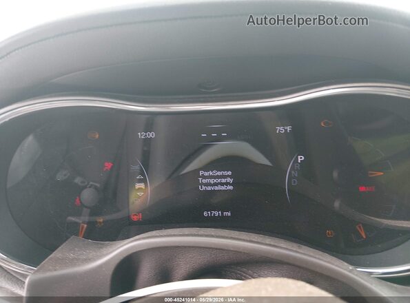 1C4RJECG8KC614693 2019 JEEP GRAND CHEROKEE White უკანა სავარძლების ხედი