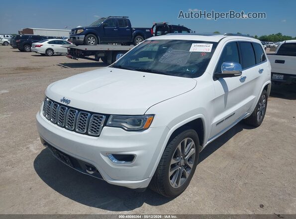 1C4RJECG9JC489797 2018 JEEP GRAND CHEROKEE White Przód lewy