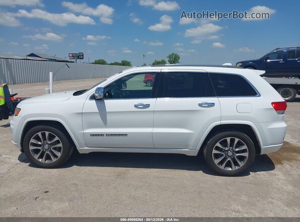 1C4RJECG9JC489797 2018 JEEP GRAND CHEROKEE White Widok wnętrza z tyłu