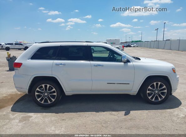 1C4RJECG9JC489797 2018 JEEP GRAND CHEROKEE White Widok zestawu wskaźników