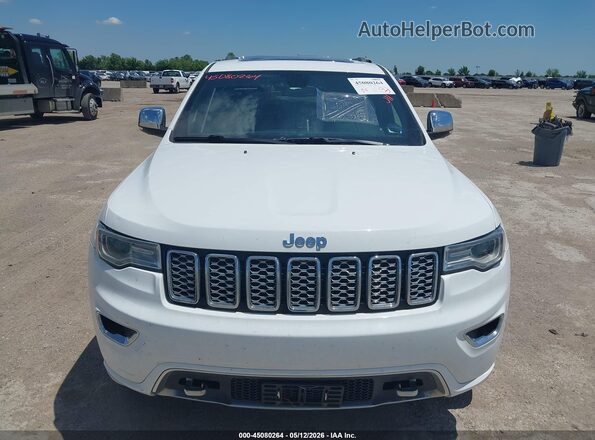 1C4RJECG9JC489797 2018 JEEP GRAND CHEROKEE White Widok deski rozdzielczej
