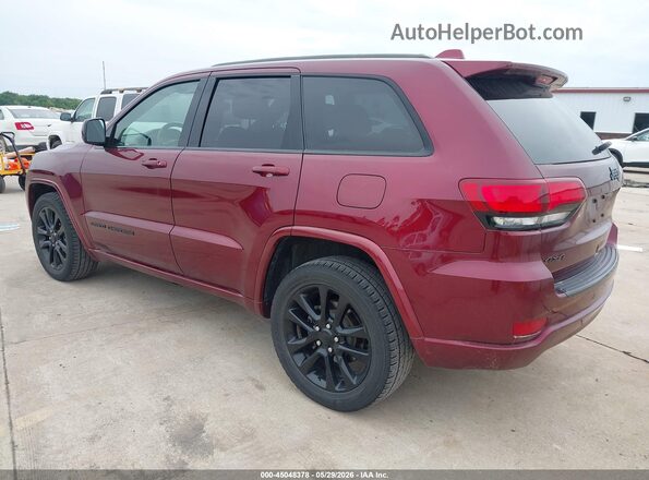1C4RJFAG0JC119170 2018 JEEP GRAND CHEROKEE Maroon უკანა მარცხენა