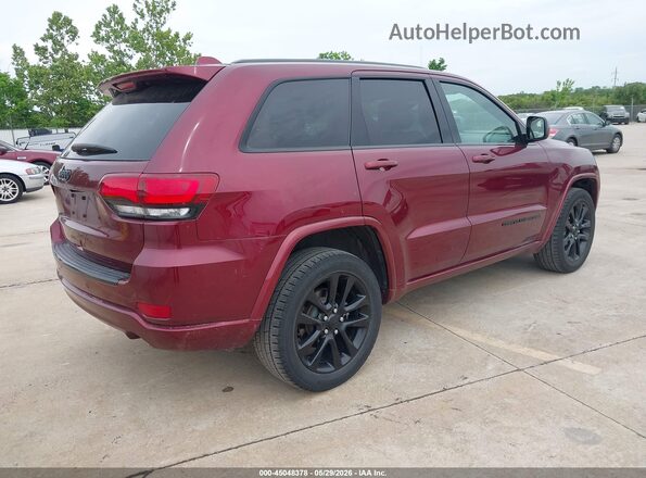 1C4RJFAG0JC119170 2018 JEEP GRAND CHEROKEE Maroon უკანა მარჯვენა