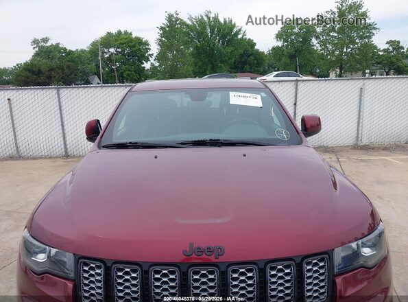 1C4RJFAG0JC119170 2018 JEEP GRAND CHEROKEE Maroon წინა ხედი