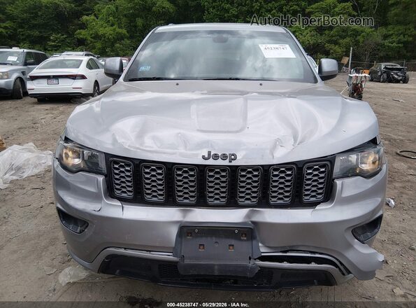 1C4RJFAG0JC119475 2018 JEEP GRAND CHEROKEE Gray Вид щитка приладів