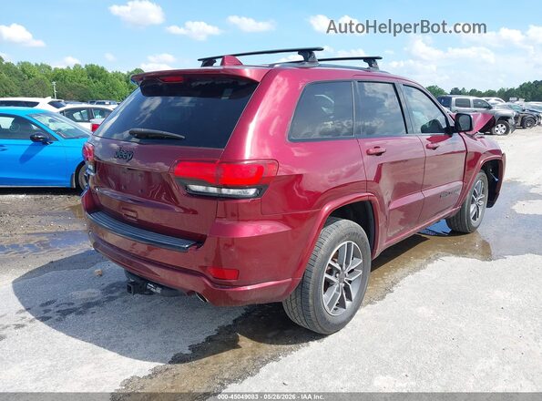 1C4RJFAG0JC284345 2018 JEEP GRAND CHEROKEE Red Trasero derecho