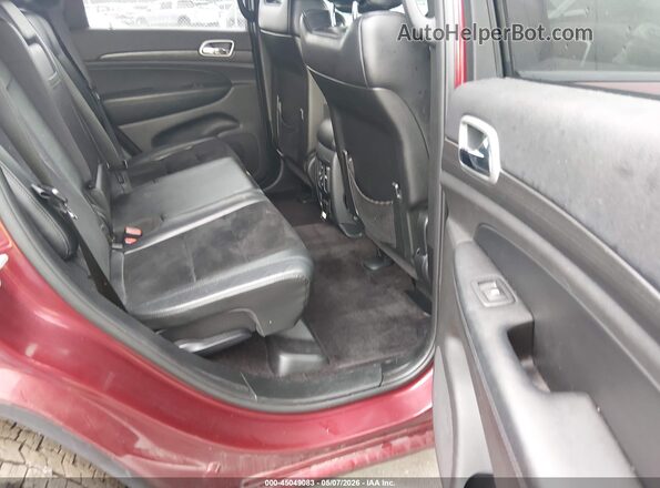 1C4RJFAG0JC284345 2018 JEEP GRAND CHEROKEE Red Vista de la etiqueta del VIN