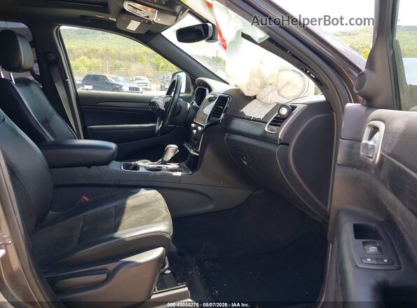 1C4RJFAG0KC546916 2019 JEEP GRAND CHEROKEE Gray Front interior view