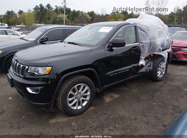 1C4RJFAG0MC810624 2021 JEEP GRAND CHEROKEE Черный Передняя левая четверть