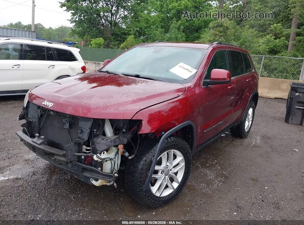 1C4RJFAG1HC682254 2017 JEEP GRAND CHEROKEE Burgundy წინა მარცხენა ხედი სამი მეოთხედიდან