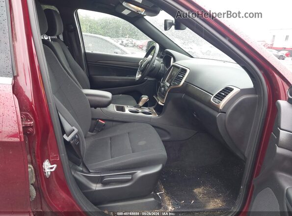 1C4RJFAG1HC682254 2017 JEEP GRAND CHEROKEE Burgundy წინა სალონის ხედი
