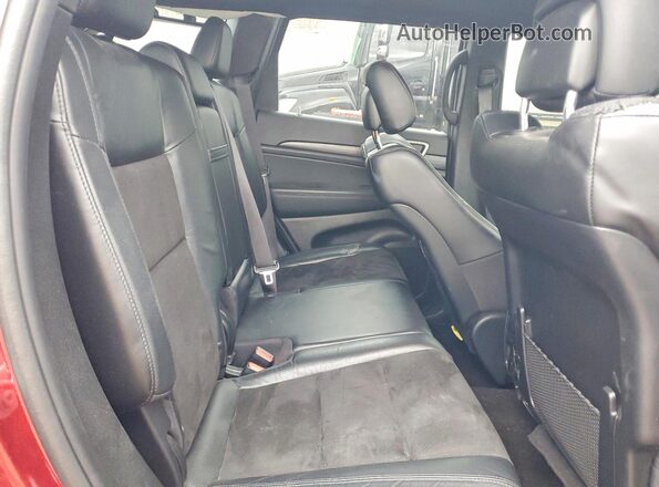 1C4RJFAG1MC534597 2021 JEEP GRAND Maroon Rear interior view