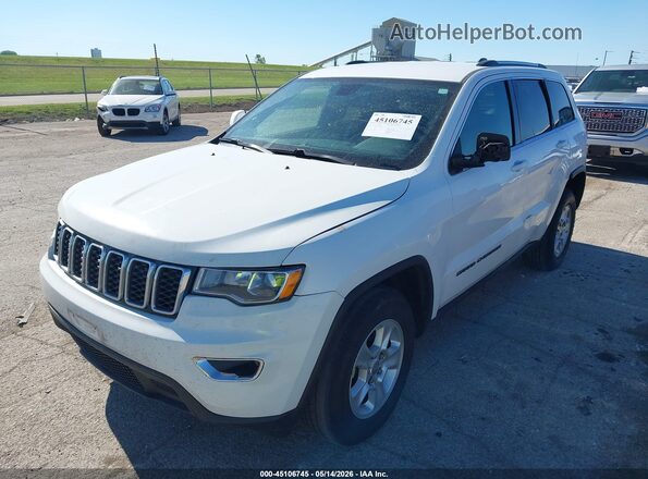 1C4RJFAG2HC754921 2017 JEEP GRAND CHEROKEE White Առջևի ձախ երեք քառորդ տեսարան