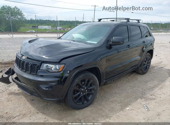 1C4RJFAG2HC847471 2017 JEEP GRAND CHEROKEE Black Przód lewy