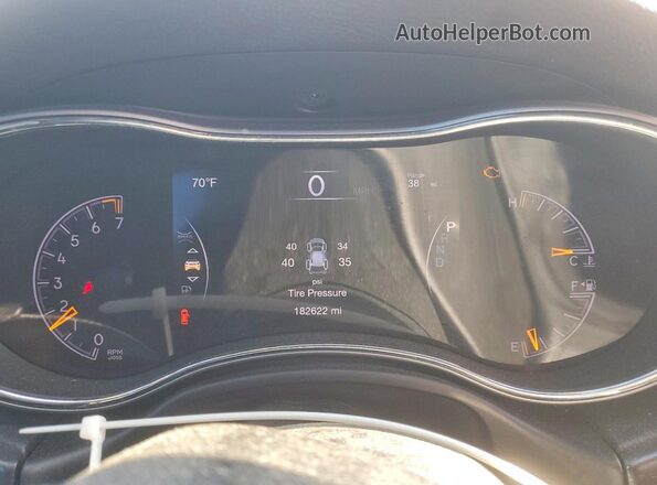 1C4RJFAG2JC102662 2018 JEEP GRAND Black Instrument cluster view