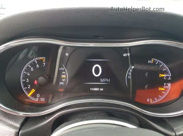 1C4RJFAG2JC348627 2018 JEEP GRAND Blue Vista del cuadro de instrumentos