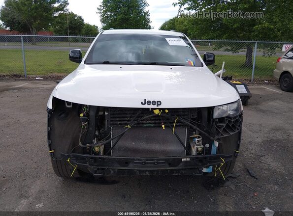 1C4RJFAG3JC479565 2018 JEEP GRAND CHEROKEE White Սարքավորումների վահանակի տեսք