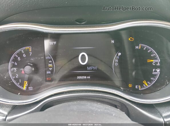 1C4RJFAG4GC355930 2016 JEEP GRAND CHEROKEE Gray უკანა სავარძლების ხედი