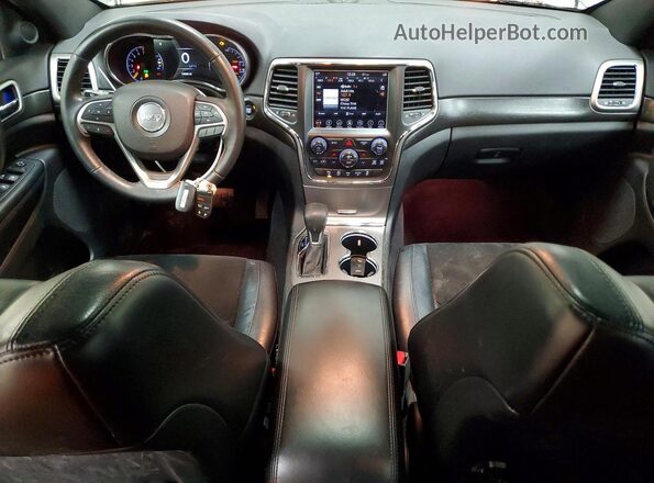1C4RJFAG4JC155279 2018 JEEP GRAND Gray Вид панелі приладів