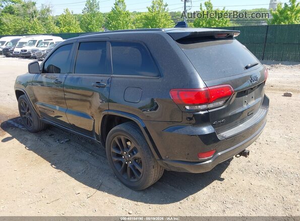 1C4RJFAG4JC245452 2018 JEEP GRAND CHEROKEE Черный Задняя левая четверть