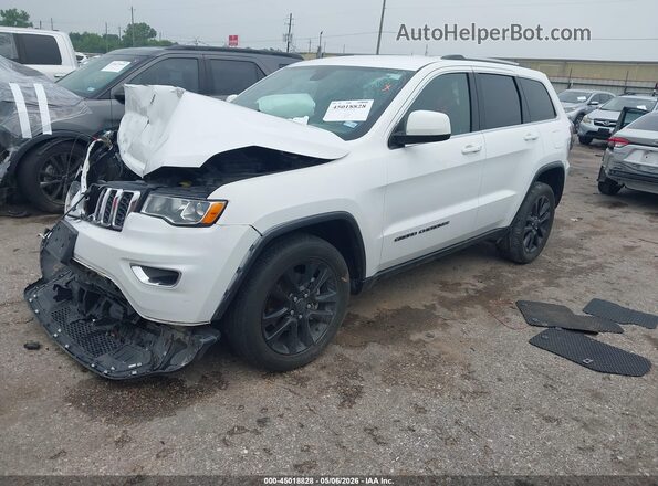 1C4RJFAG4LC173333 2020 JEEP GRAND CHEROKEE White Առջևի ձախ երեք քառորդ տեսարան