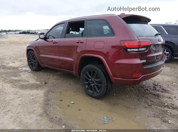 1C4RJFAG5LC255006 2020 JEEP GRAND CHEROKEE Burgundy Trasero izquierdo