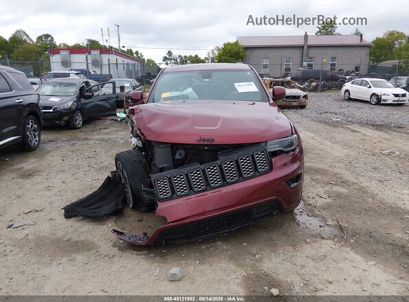 1C4RJFAG5LC255006 2020 JEEP GRAND CHEROKEE Burgundy Vista del salpicadero