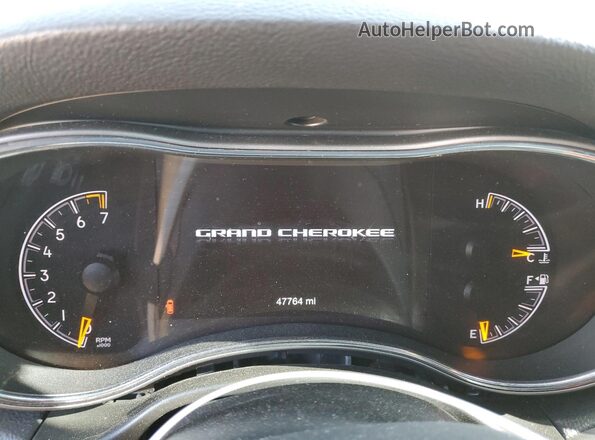 1C4RJFAG5MC778477 2021 JEEP GRAND Black Instrument cluster view