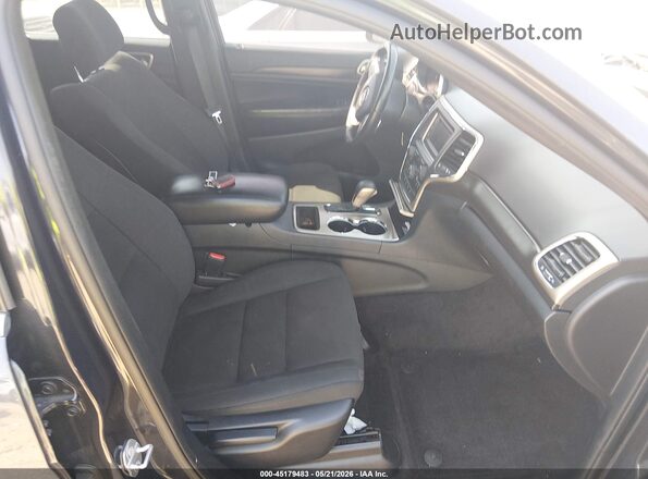 1C4RJFAG6GC389965 2016 JEEP GRAND CHEROKEE Black Front interior view