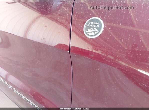 1C4RJFAG6LC443940 2020 JEEP GRAND CHEROKEE Maroon Սարքավորումների վահանակի տեսք