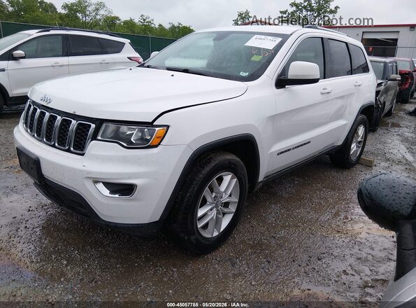 1C4RJFAG7HC658718 2017 JEEP GRAND CHEROKEE White წინა მარცხენა ხედი სამი მეოთხედიდან