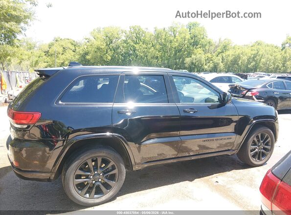 1C4RJFAG7HC777739 2017 JEEP GRAND CHEROKEE Black Вид задньої частини салону