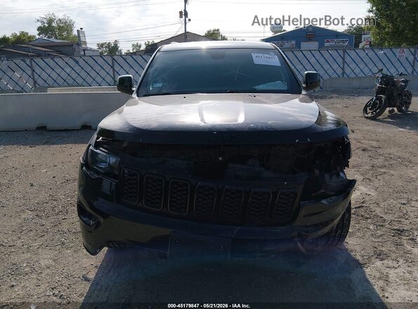 1C4RJFAG7HC885715 2017 JEEP GRAND CHEROKEE Black Rear interior view