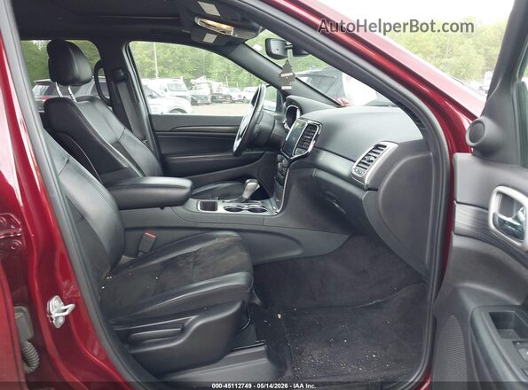 1C4RJFAG7KC547416 2019 JEEP GRAND CHEROKEE Burgundy Vista interior delantera