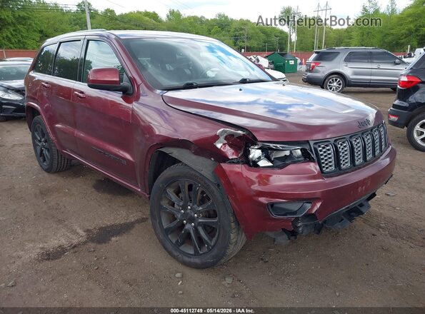 1C4RJFAG7KC547416 2019 JEEP GRAND CHEROKEE Burgundy Vista frontal