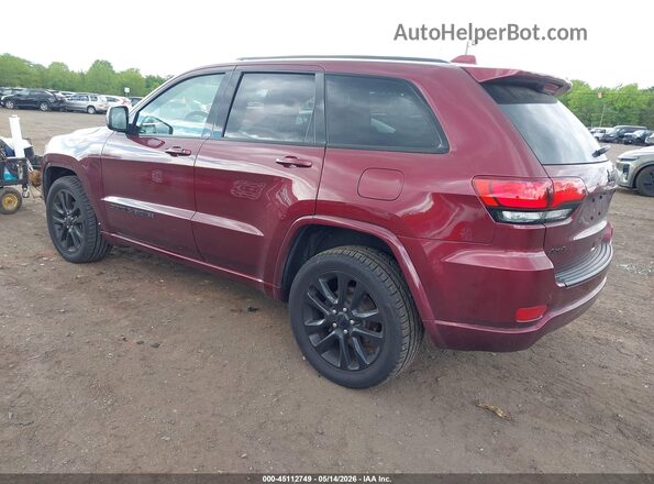 1C4RJFAG7KC547416 2019 JEEP GRAND CHEROKEE Burgundy Trasero izquierdo