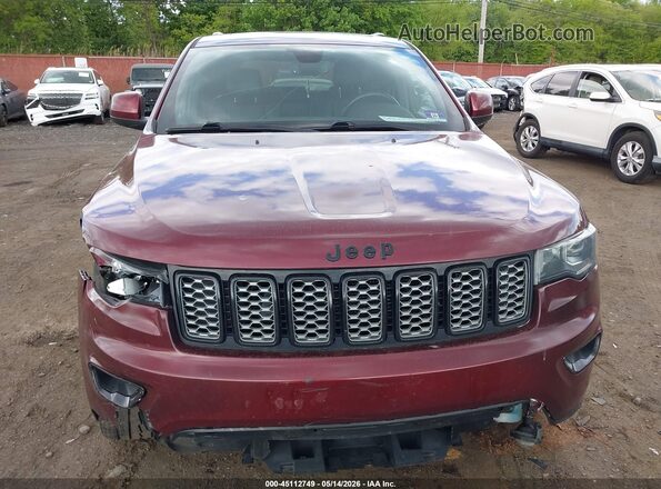 1C4RJFAG7KC547416 2019 JEEP GRAND CHEROKEE Burgundy Vista del cuadro de instrumentos