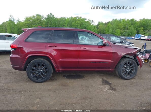 1C4RJFAG7KC547416 2019 JEEP GRAND CHEROKEE Burgundy Vista interior trasera