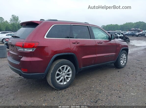 1C4RJFAG7MC828523 2021 JEEP GRAND CHEROKEE Красный Задняя правая четверть