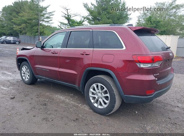 1C4RJFAG7MC828523 2021 JEEP GRAND CHEROKEE Красный Задняя левая четверть