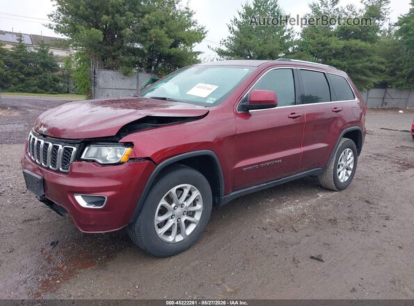 1C4RJFAG7MC828523 2021 JEEP GRAND CHEROKEE Красный Передняя левая четверть