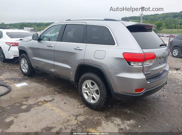 1C4RJFAG8GC354845 2016 JEEP GRAND CHEROKEE Silver Trasero izquierdo